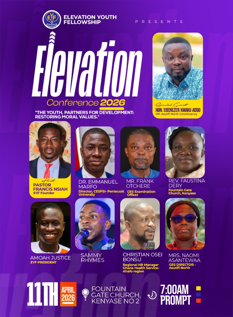Elevation Conference 2026 promotional poster with speaker grid